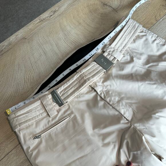 Bogner Belted Ski Pants Cream 12 - Picture 12 of 16